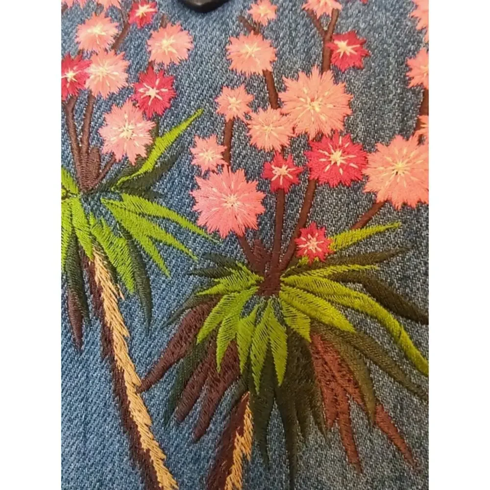 Stella McCartney falabella denim floral tote bag w/COA EUC